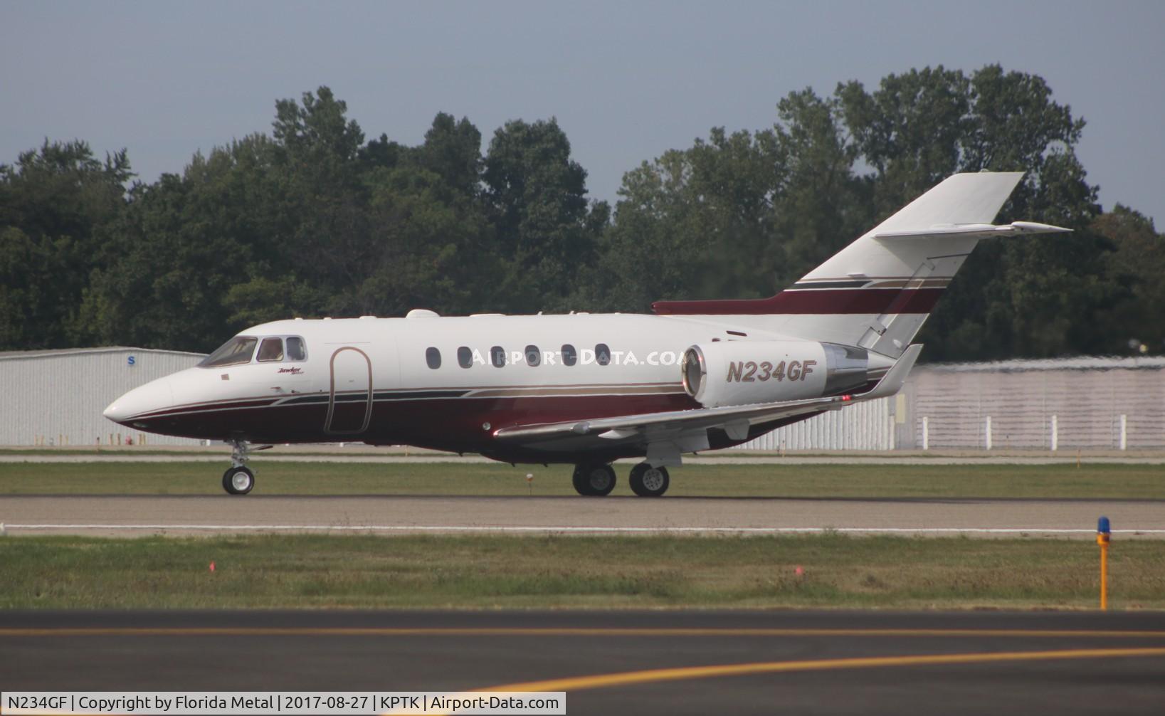 N234GF, 1987 British Aerospace BAe.125 Series 800A C/N 258096, PTK 2017