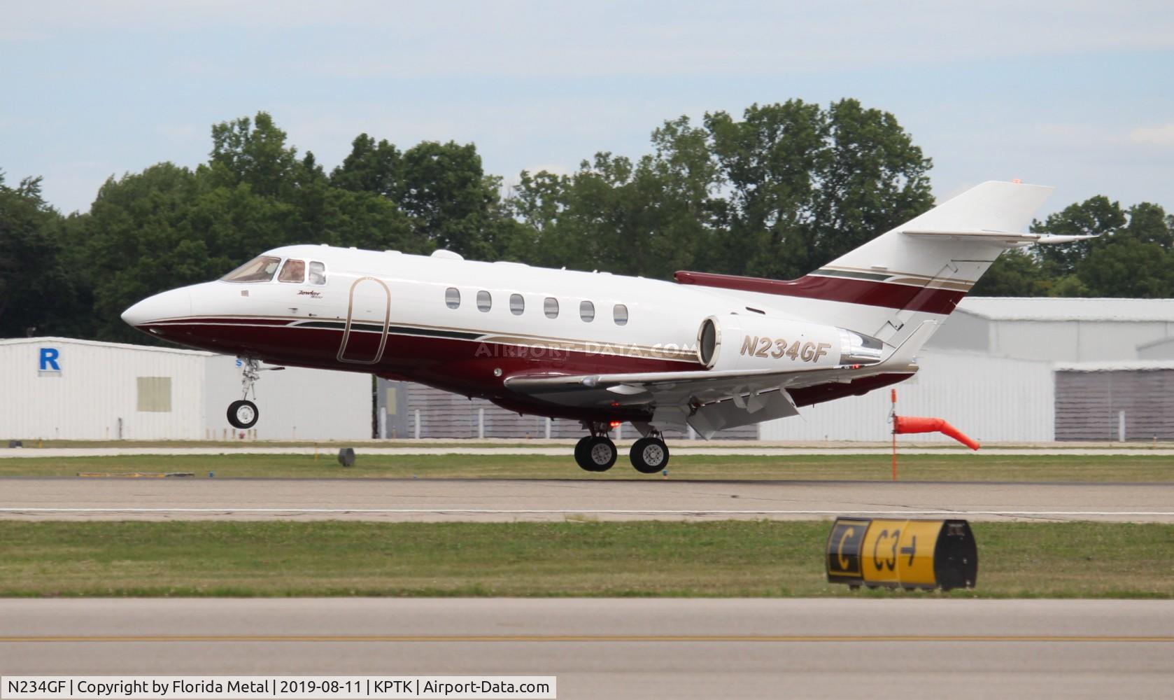 N234GF, 1987 British Aerospace BAe.125 Series 800A C/N 258096, PTK 2019