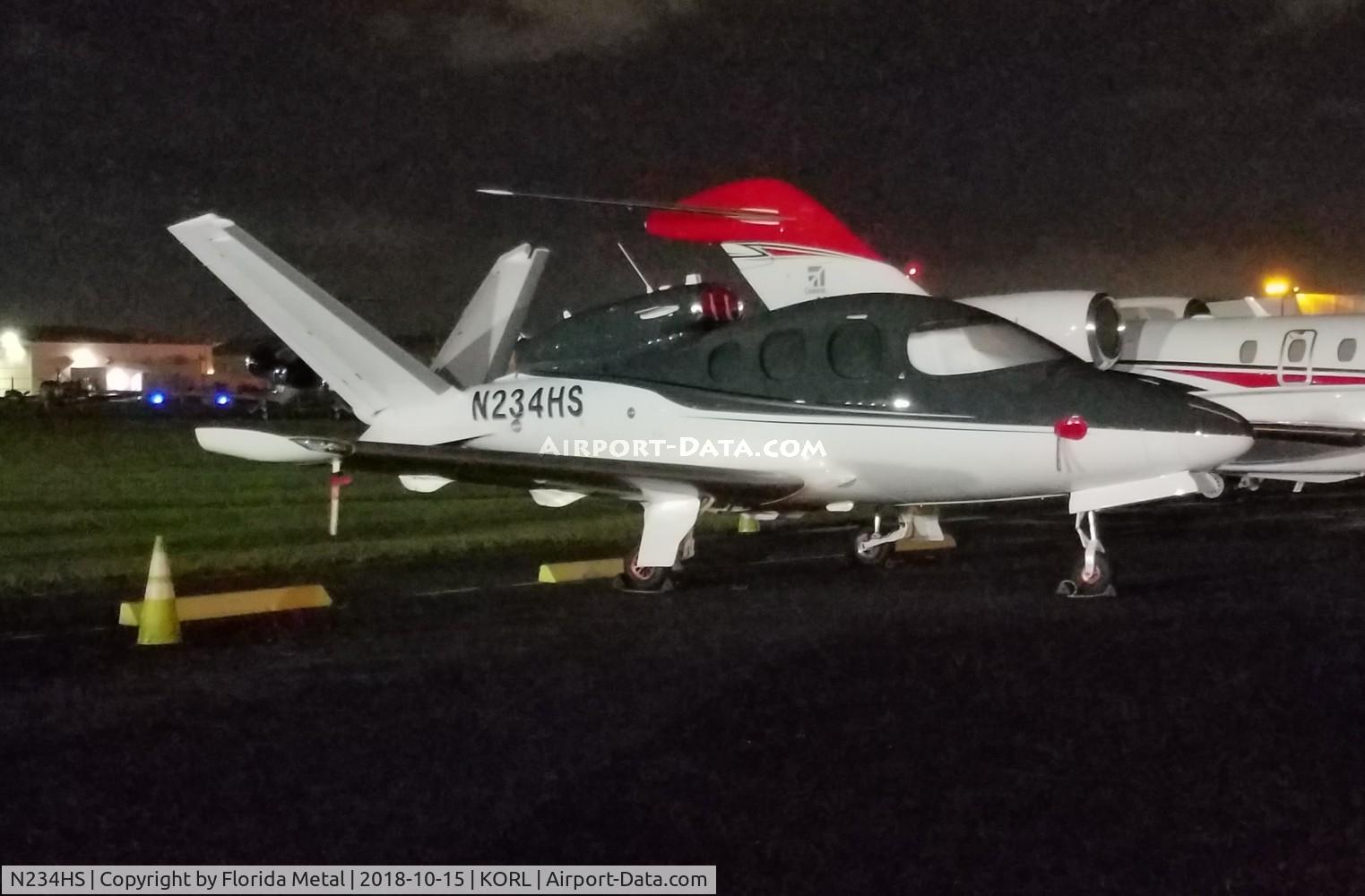 N234HS, 2017 Cirrus SF50 Vision C/N 0012, NBAA 2018