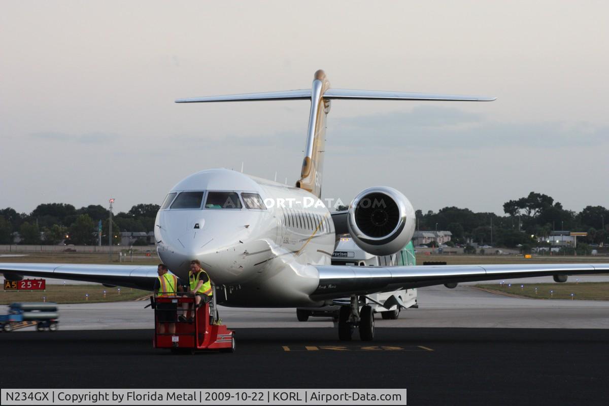 N234GX, 2007 Bombardier BD-700-1A10 Global Express XRS C/N 9234, NBAA 2009