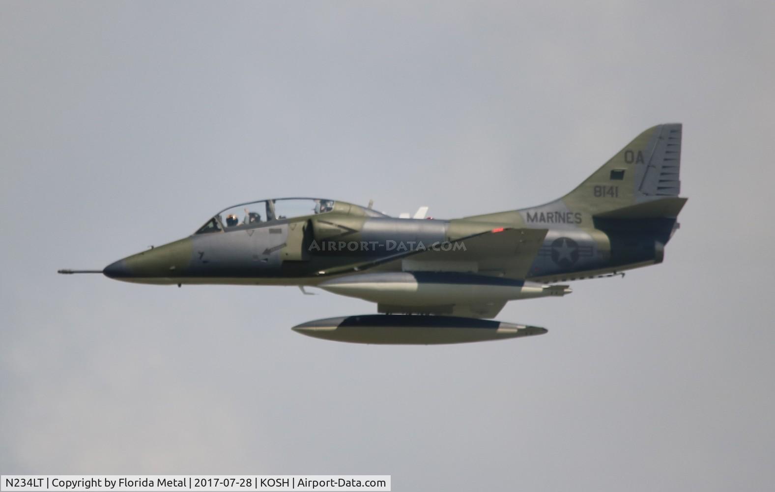 N234LT, Douglas TA-4J Skyhawk C/N 14178, OSH 2017