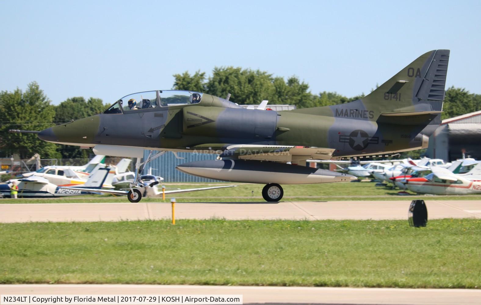 N234LT, Douglas TA-4J Skyhawk C/N 14178, oSH 2017