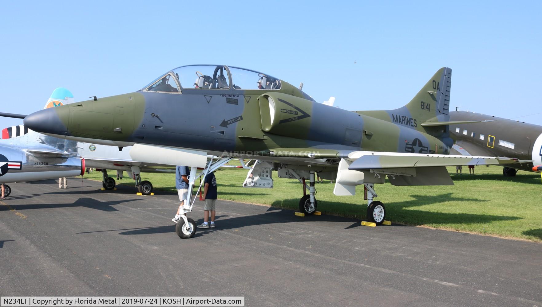 N234LT, Douglas TA-4J Skyhawk C/N 14178, OSH 2019