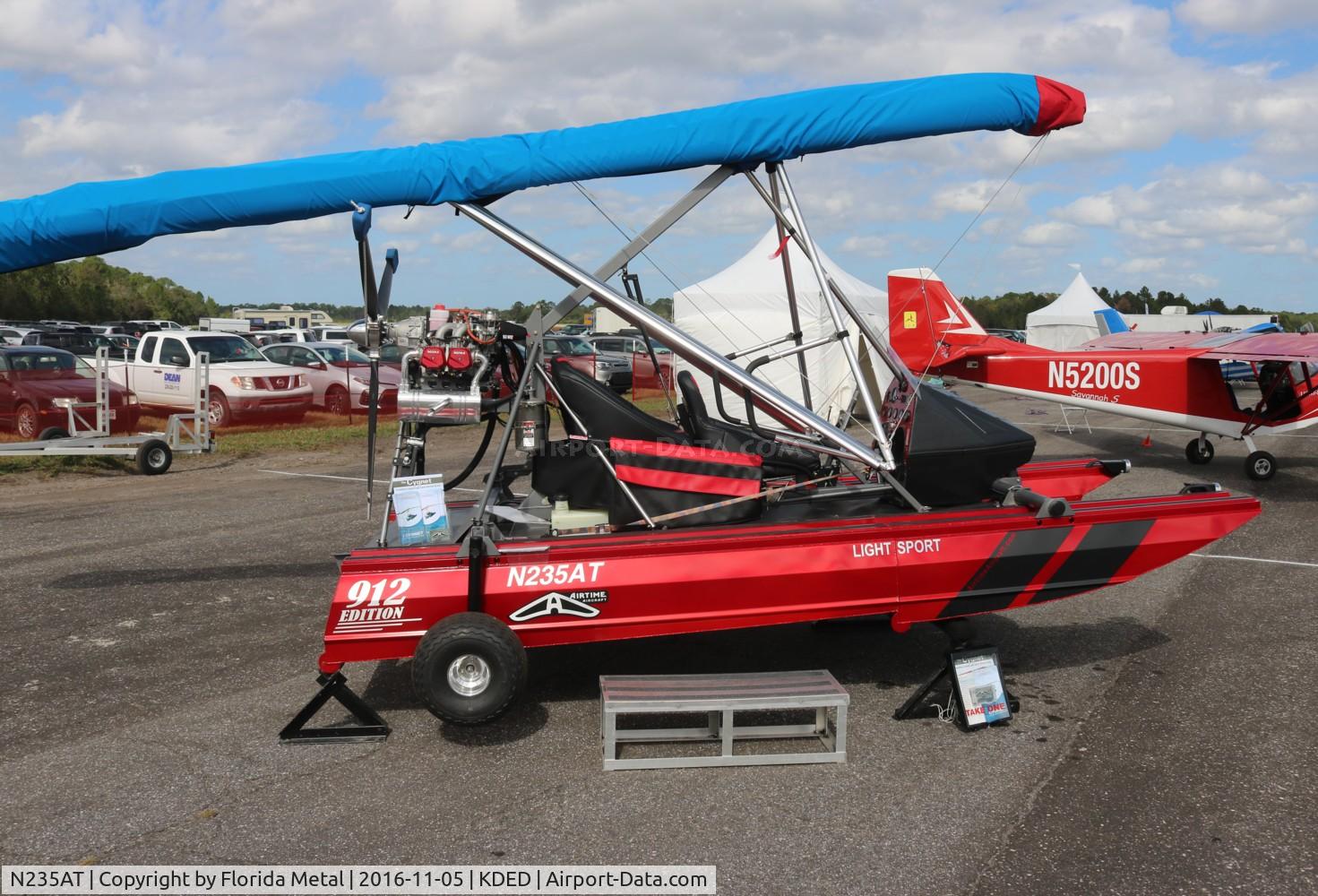 N235AT, Aviation Technologies Ltd MCDONL DGLS ATL-A4-L C/N ATL-150581, Deland 2016