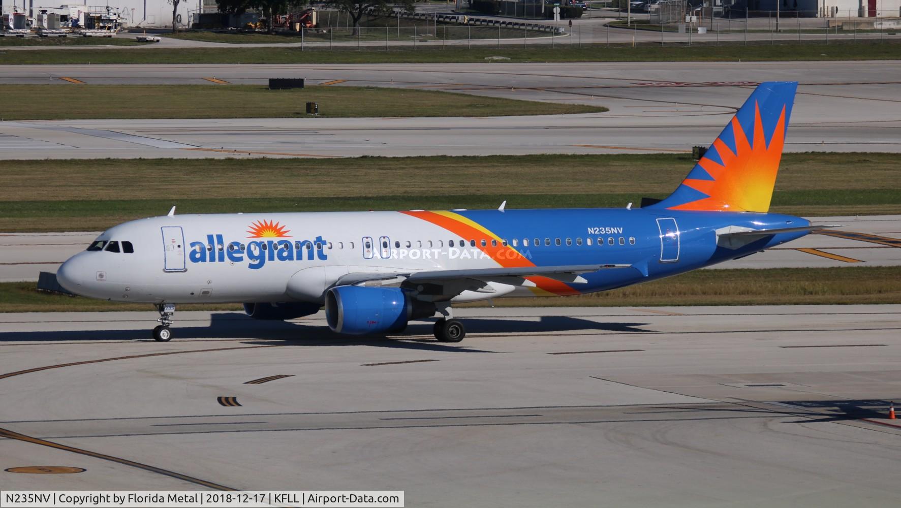 N235NV, 1999 Airbus A320-214 C/N 1130, FLL 2018