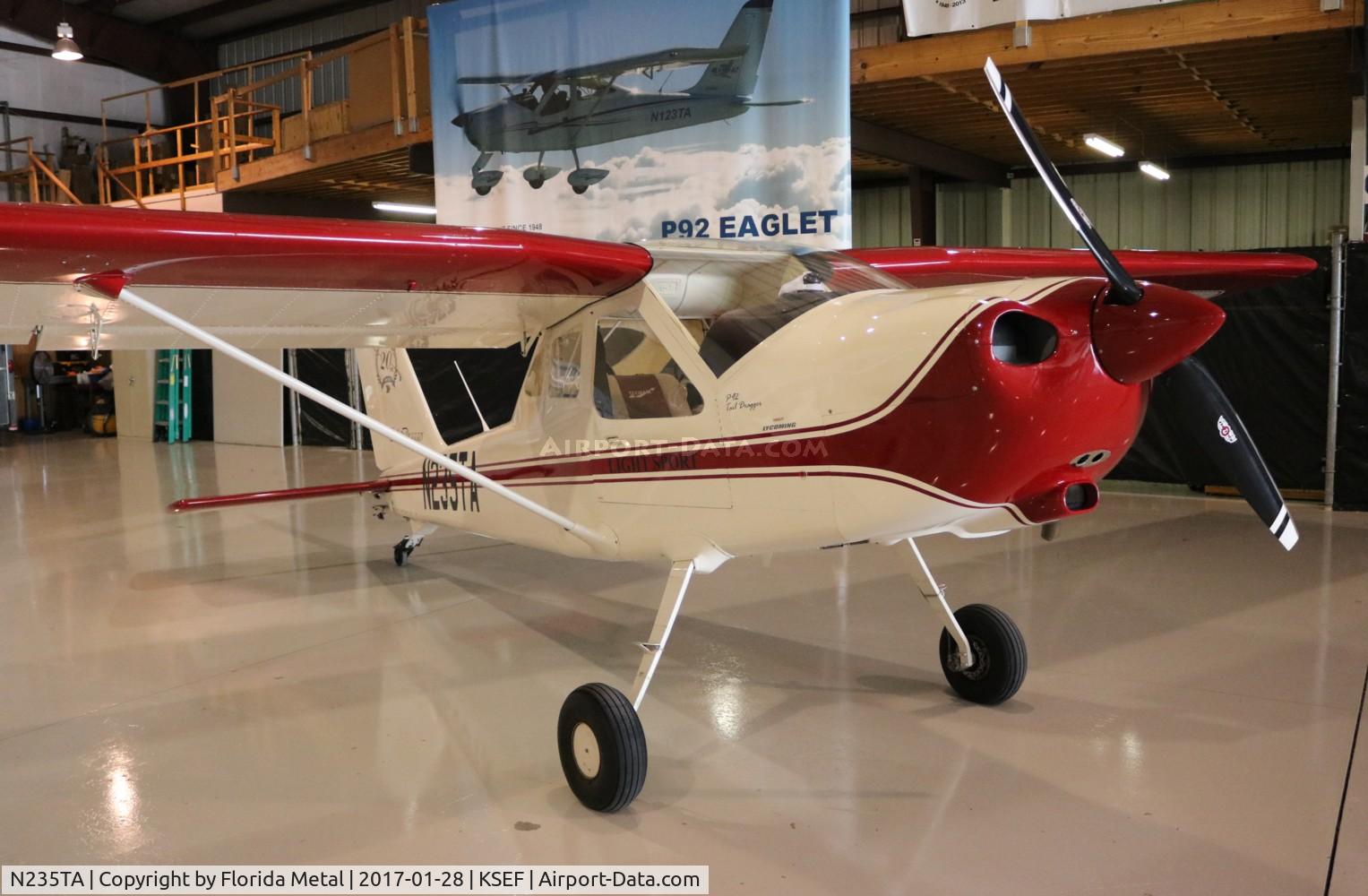 N235TA, 2012 Tecnam P-92TD C/N 1413, Sebring 2017