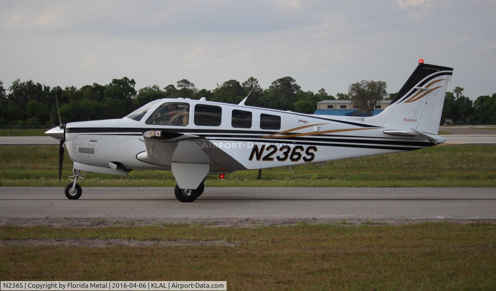 N236S, Raytheon Aircraft Company A36 Bonanza C/N E-3555, SNF 2016