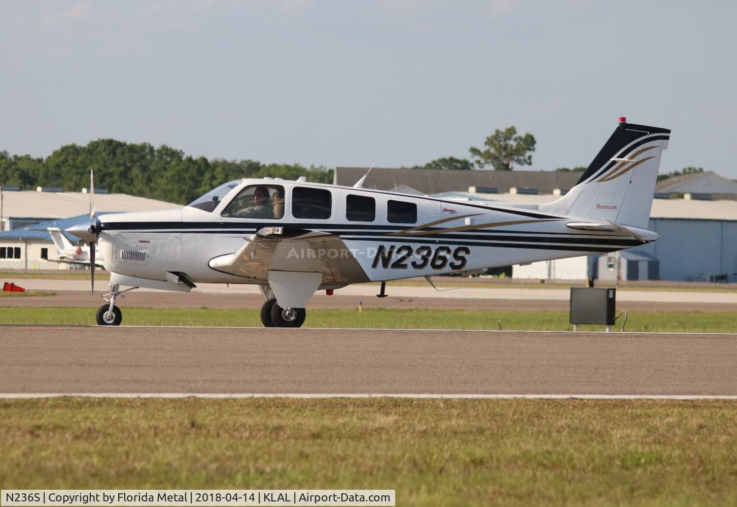 N236S, Raytheon Aircraft Company A36 Bonanza C/N E-3555, SNF 2018