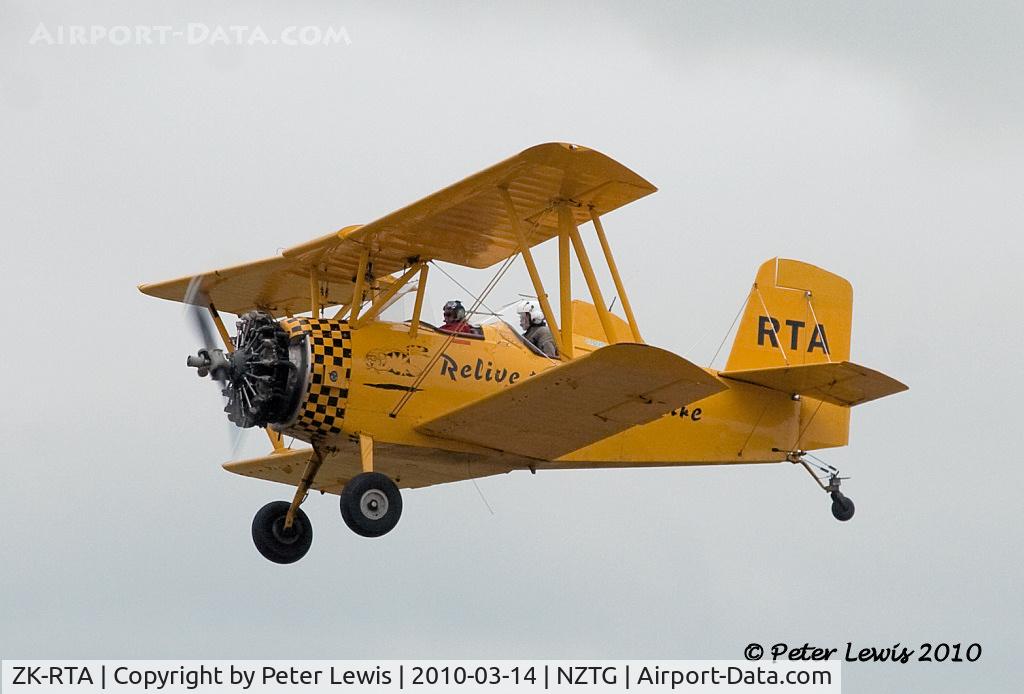 ZK-RTA, Grumman G-164A C/N 441, Bay of Plenty Classic Aircraft Co. Ltd., Mt Manunganui