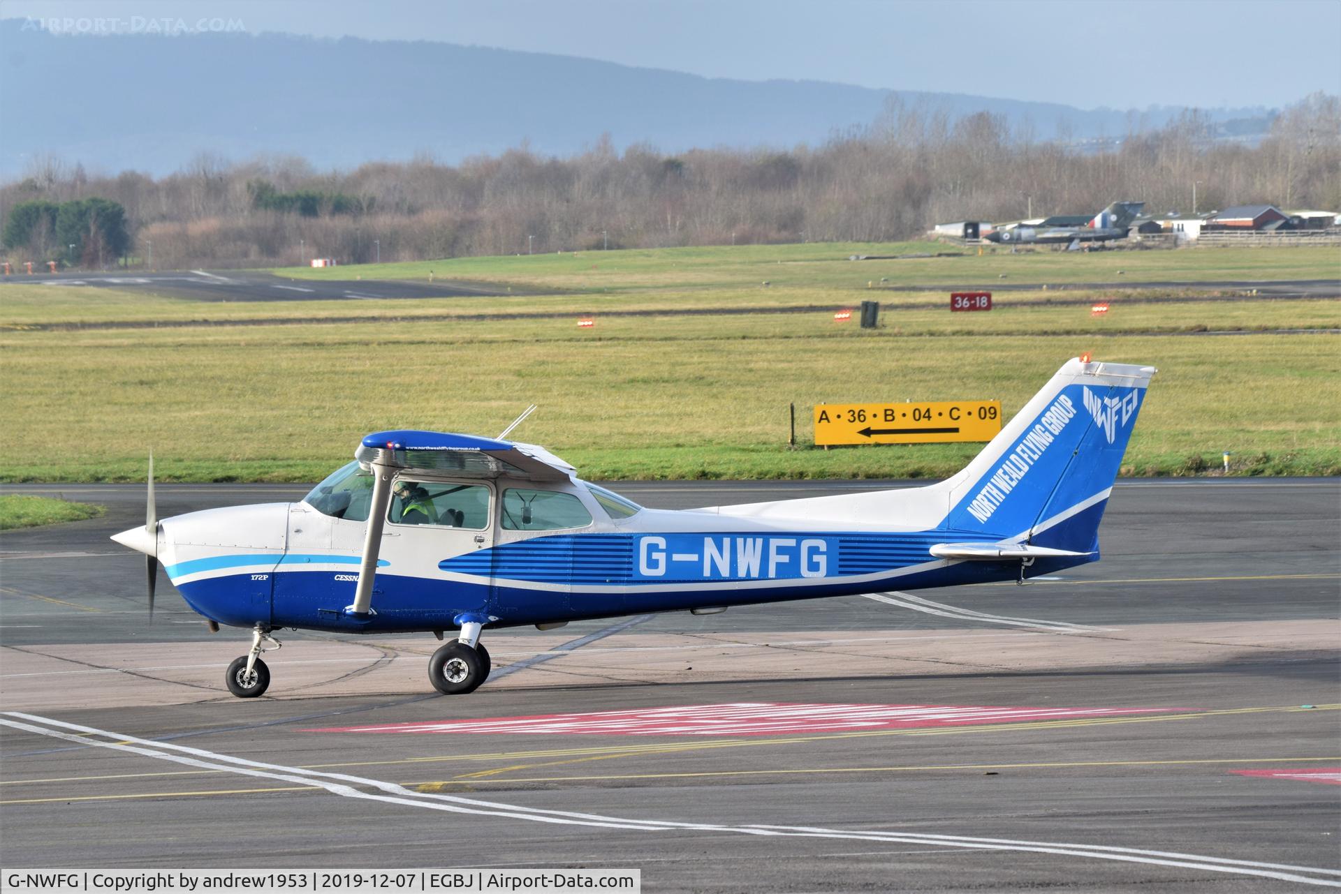 G-NWFG, 1981 Cessna 172P C/N 172-74192, G-NWFG at Gloucestershire Airport.