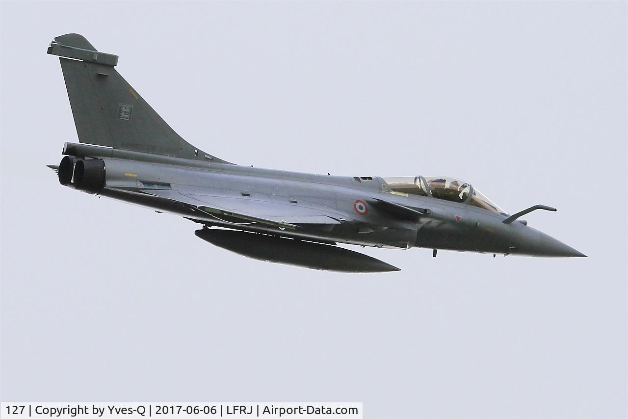 127, Dassault Rafale C C/N 127, Dassault Rafale C, Climbing from rwy 26, Landivisiau Naval Air Base (LFRJ) Tiger Meet 2017