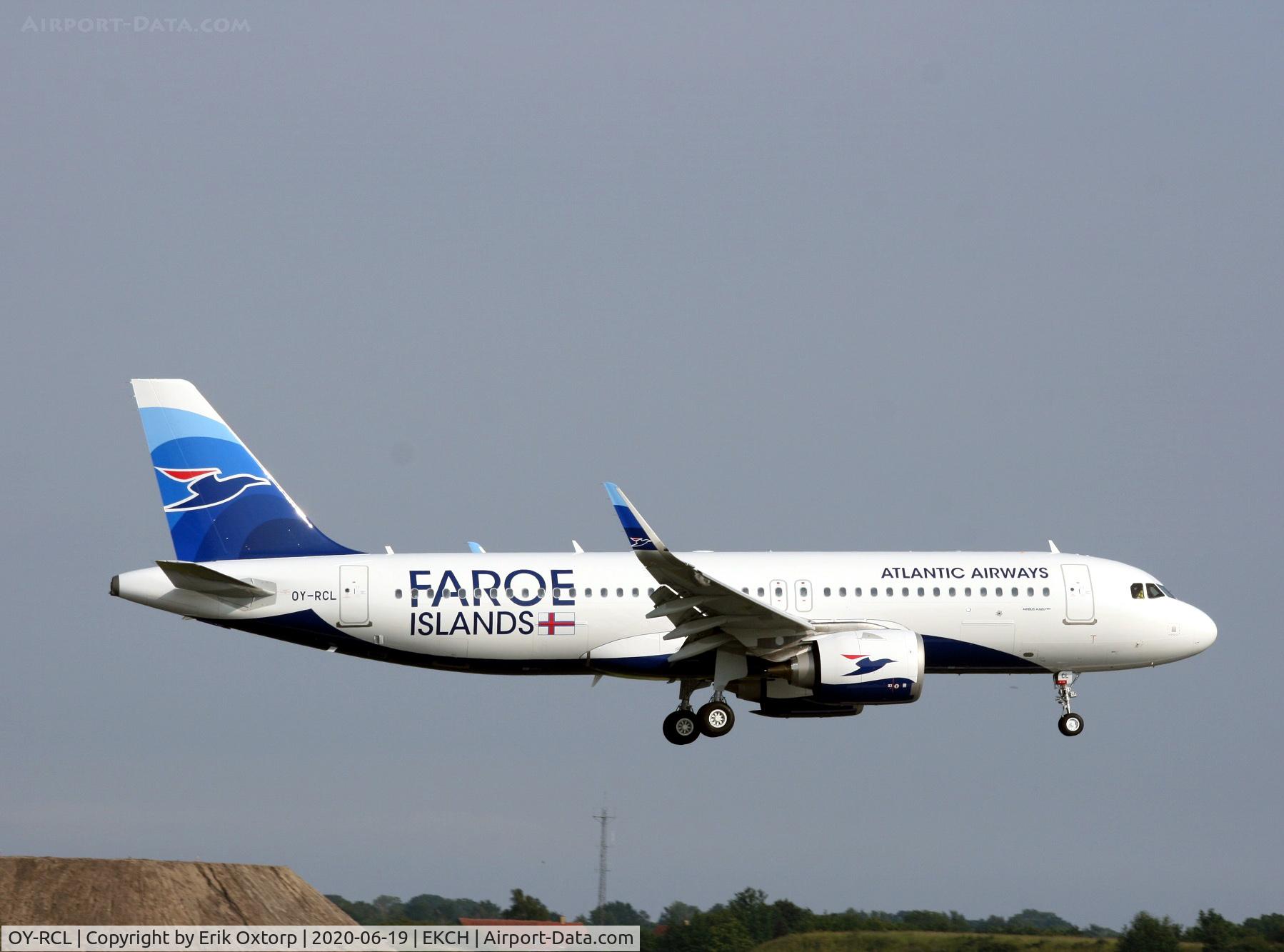 OY-RCL, 2020 Airbus A320-251N C/N 10006, OY-RCL landing after its delivery flight from TLS