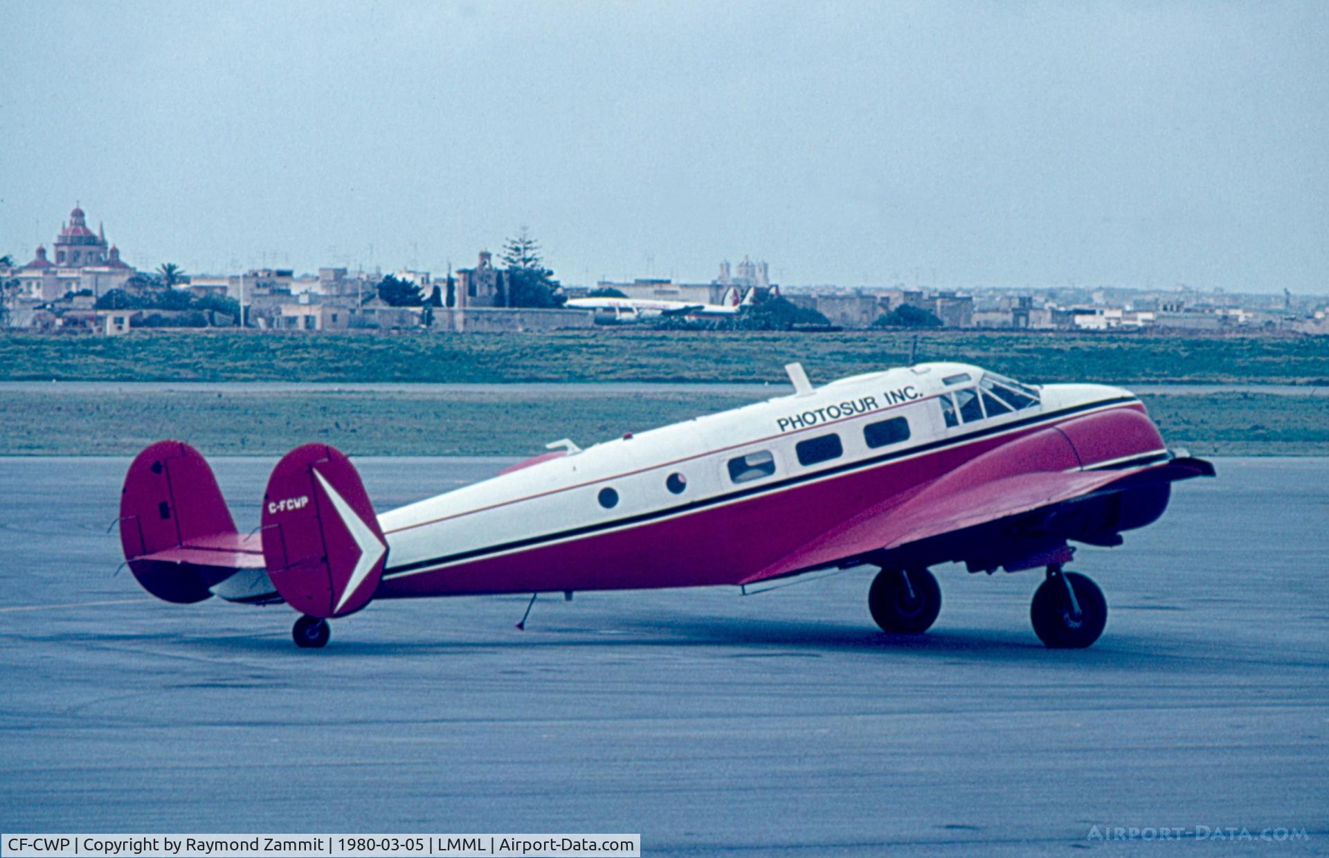CF-CWP, 1952 Beech Expeditor 3NM C/N CA-247, Beech Expeditor 3NM CF-CWP Capital Air Surveys