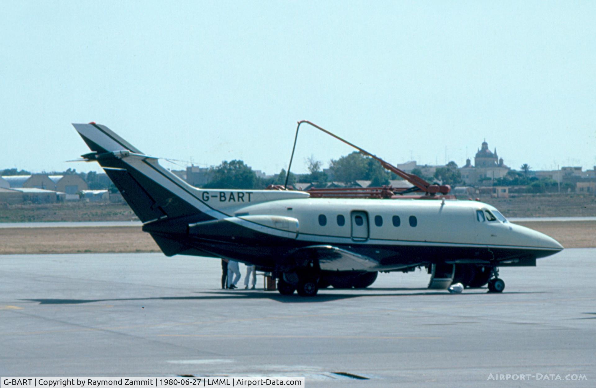 G-BART, 1973 Hawker Siddeley HS.125 Series 600B C/N 256005, Hawker Siddeley HS125 G-BART Carinair