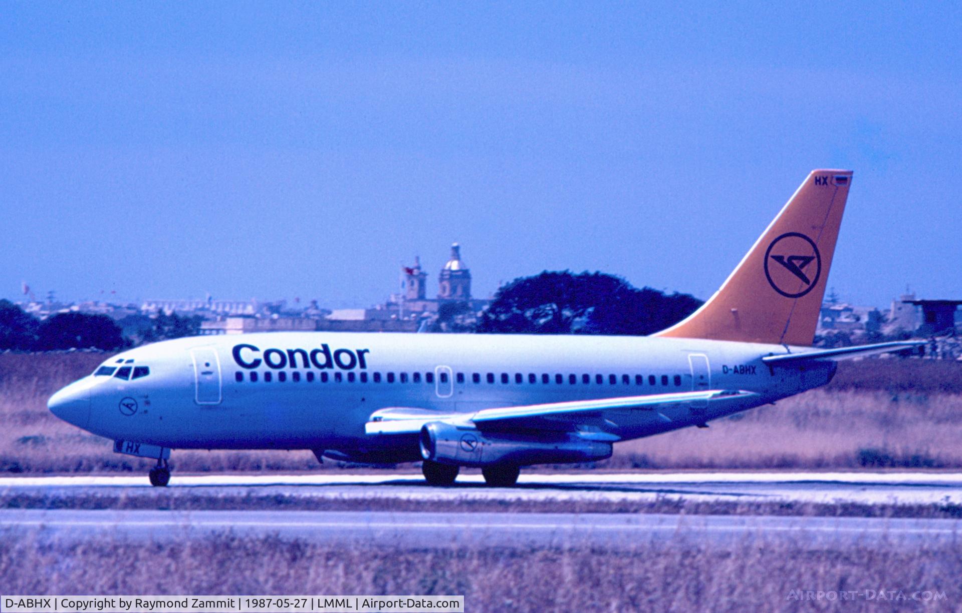 D-ABHX, 1982 Boeing 737-230 C/N 22637, B737-200 D-ABHX Condor
