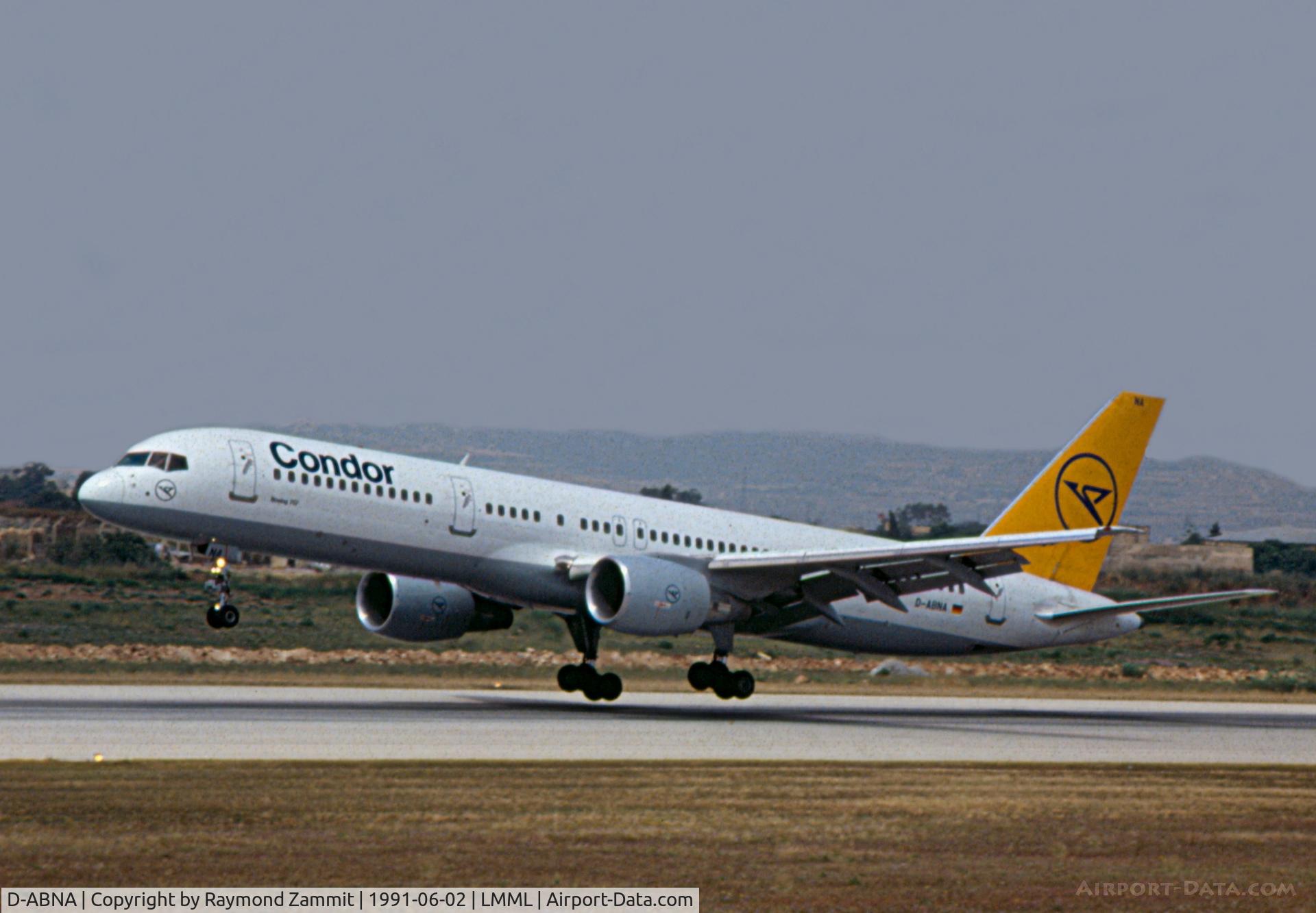 D-ABNA, 1990 Boeing 757-230 C/N 24737, B757 D-ABNA Condor