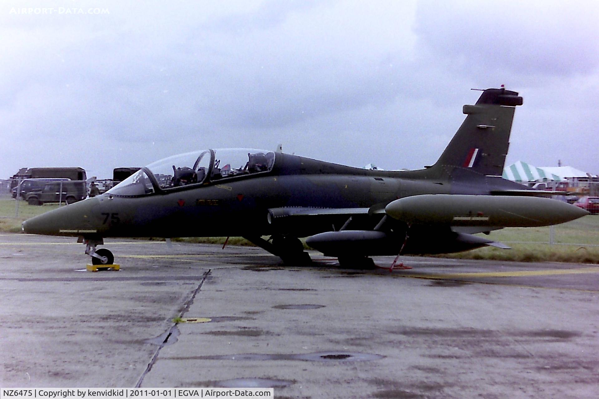 NZ6475, 1991 Aermacchi MB-339CB C/N 6828/179, At RIAT 1993, scanned from negative.