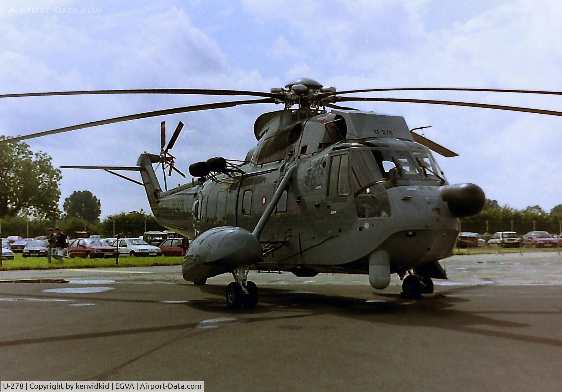 U-278, Sikorsky S-61A C/N 61278, At RIAT 1993, scanned from negative.