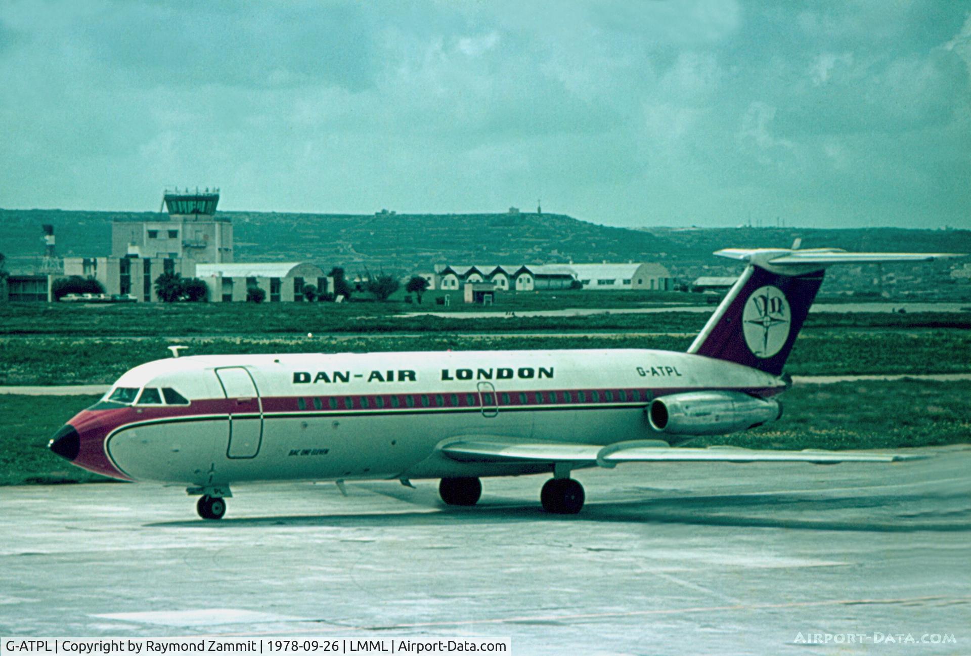 G-ATPL, 1966 BAC 111-301AG One-Eleven C/N BAC.035, BAC111 G-ATPL Dan Air London