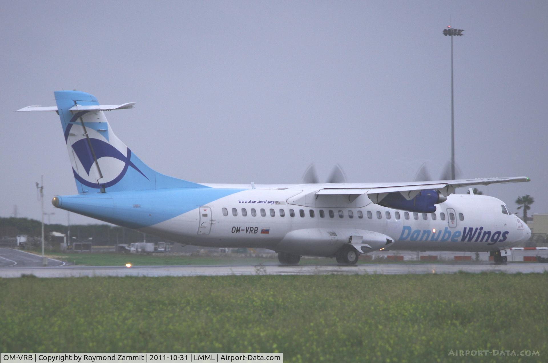 OM-VRB, 1993 ATR 72-202 C/N 367, ATR72 OM-VRB Danube Wings