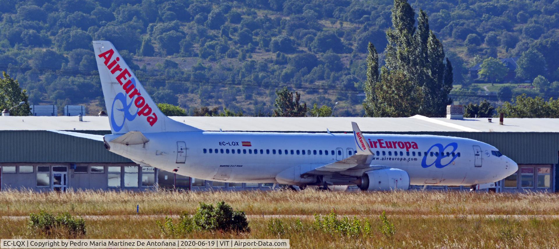 EC-LQX, 2012 Boeing 737-85P C/N 36589, Aeropuerto de Foronda - Vitoria-Gasteiz - Euskadi - España