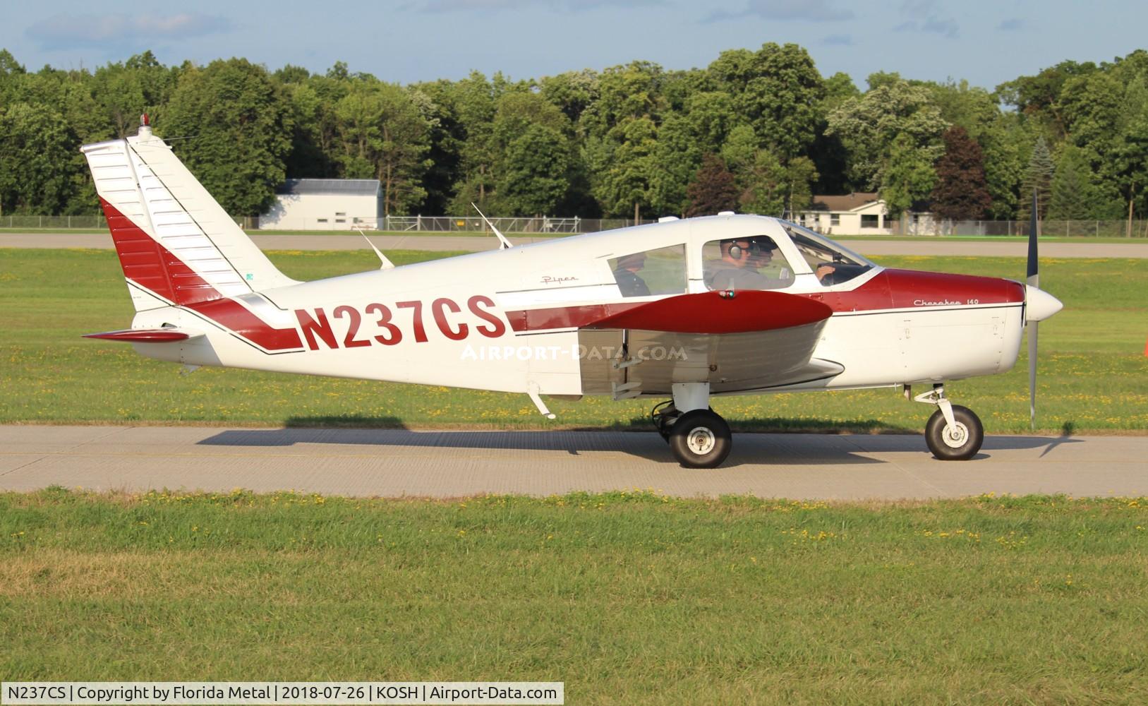 N237CS, 1968 Piper PA-28-140 C/N 28-24230, OSH 2018