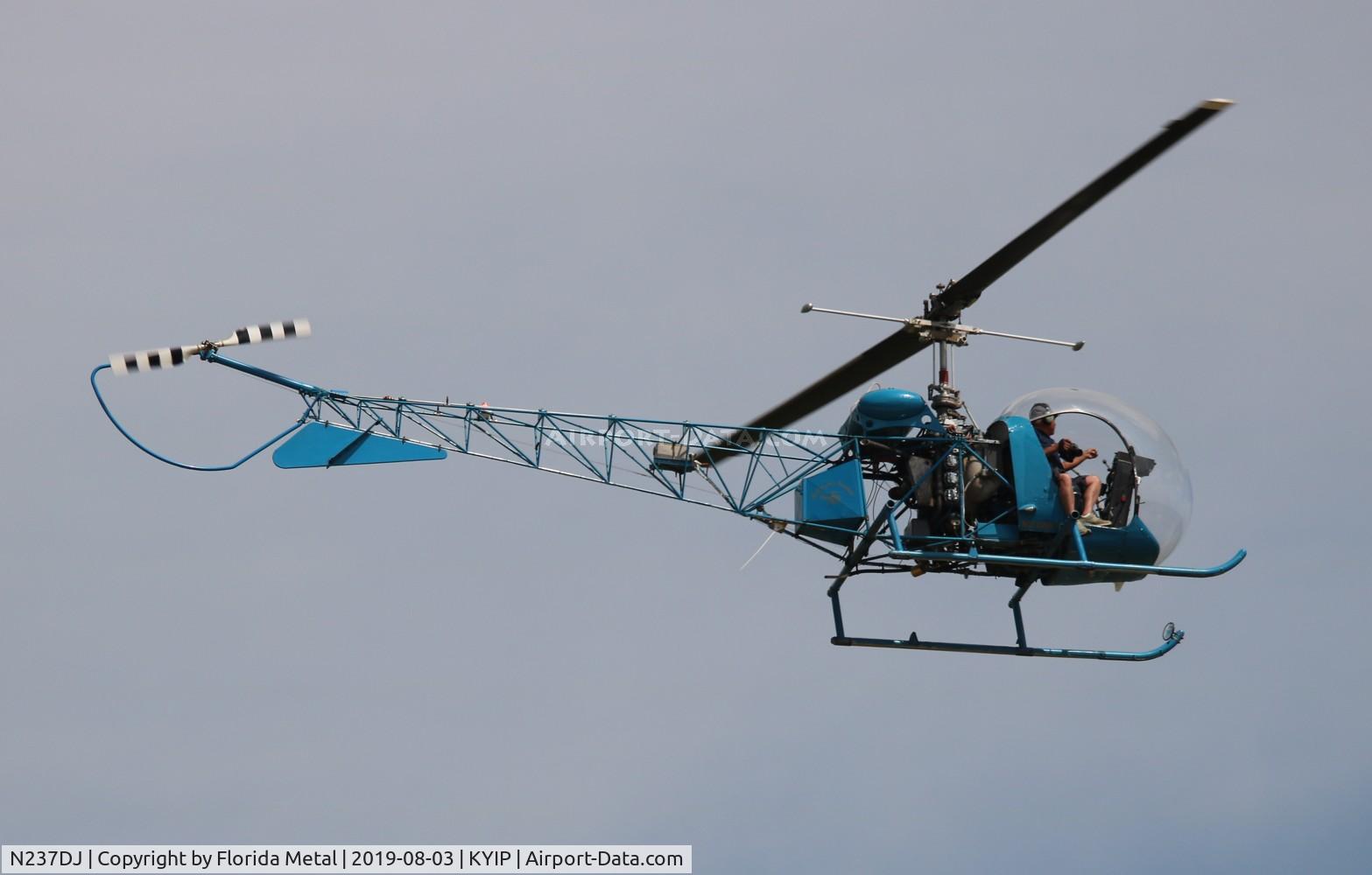 N237DJ, Bell 47D-1 (HTL-4/TH-13L) C/N 237, TOM 2019