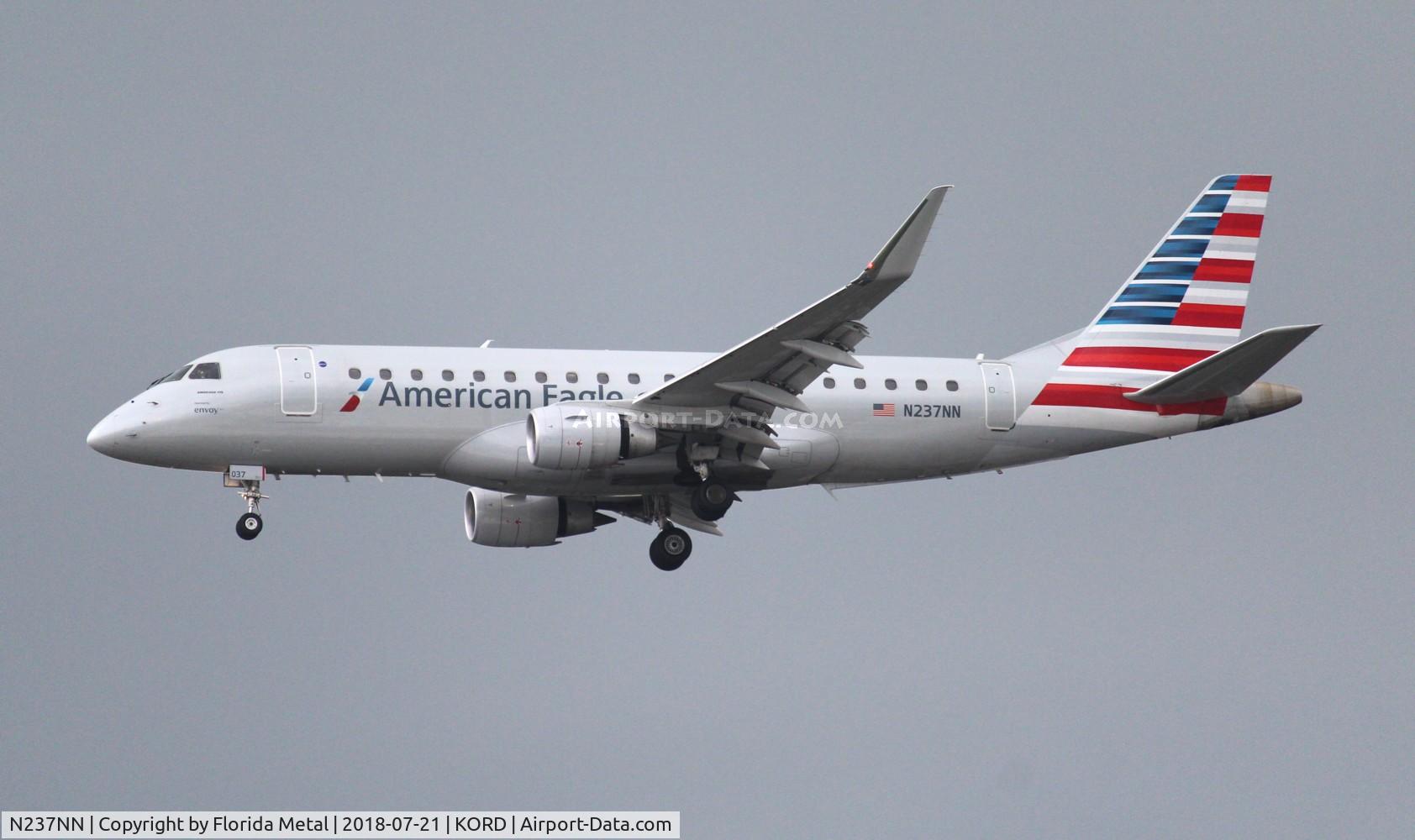 N237NN, 2016 Embraer 175LR (ERJ-170-200LR) C/N 17000575, ORD 2018