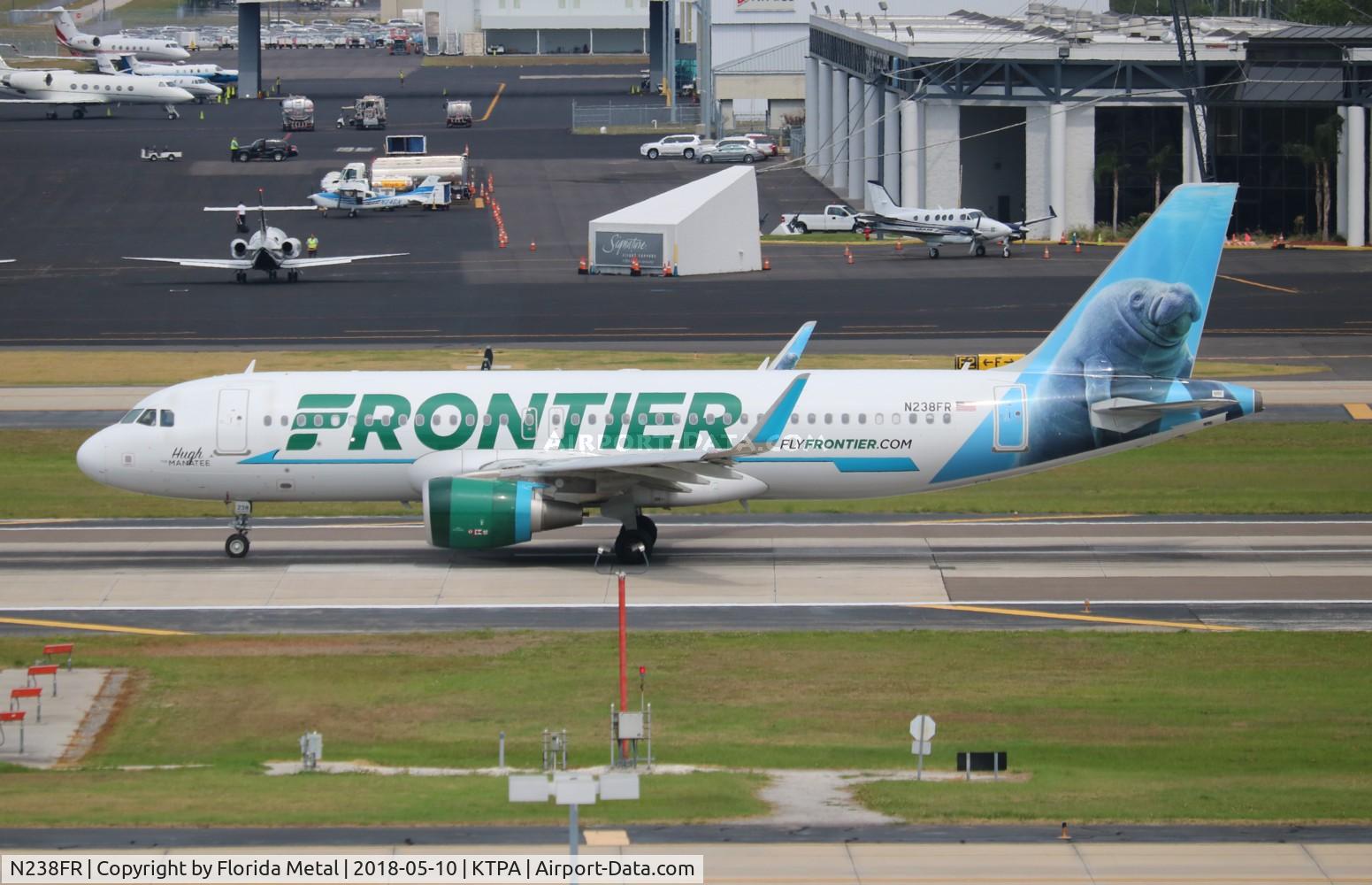 N238FR, 2016 Airbus A320-214 C/N 7458, TPA 2018