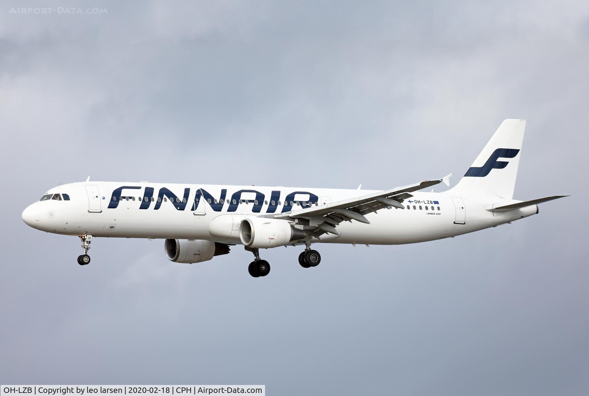 OH-LZB, 1999 Airbus A321-211 C/N 0961, Copenhagen 18.2.2020