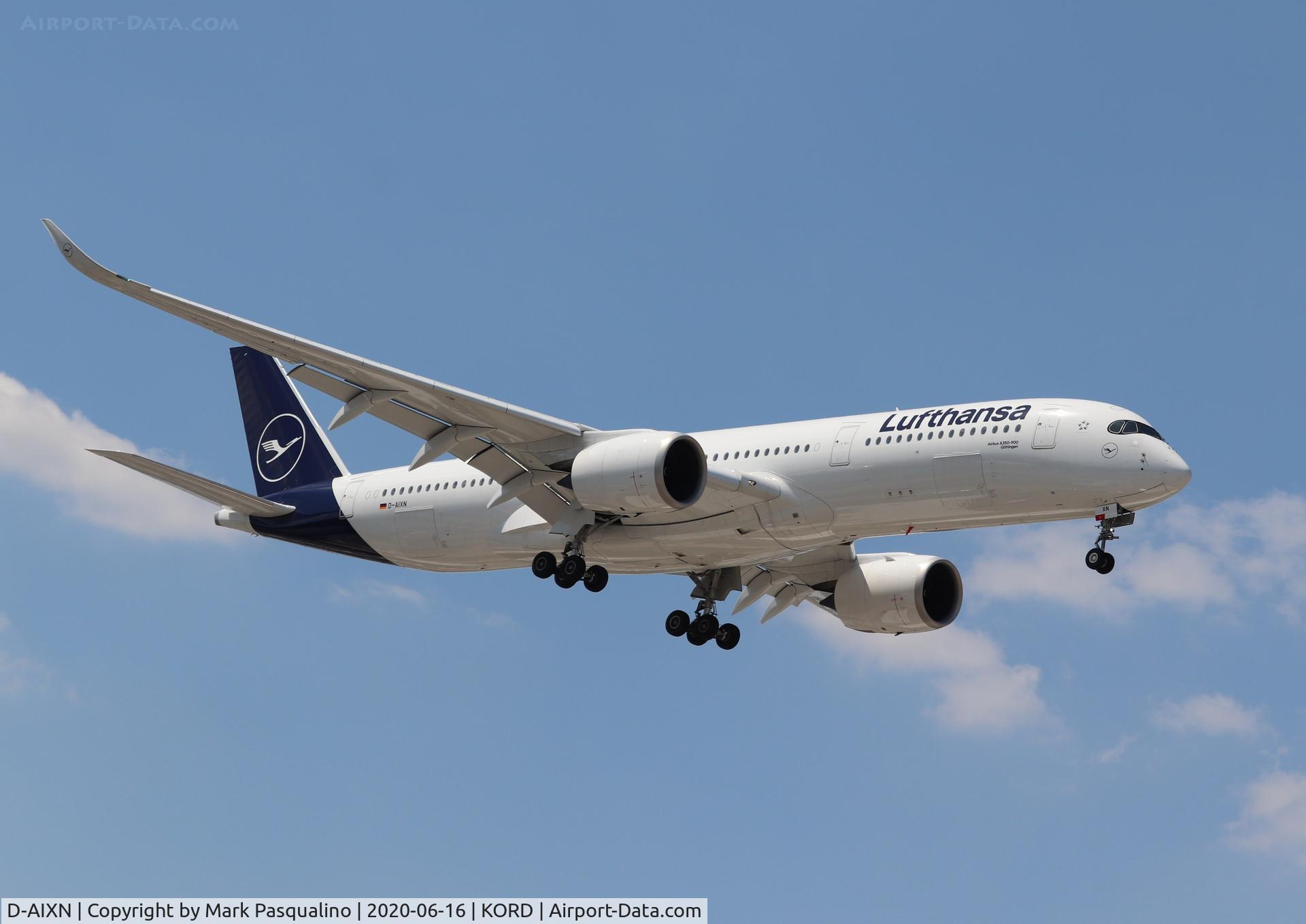 D-AIXN, 2019 Airbus A350-941 C/N 292, Airbus A350-941