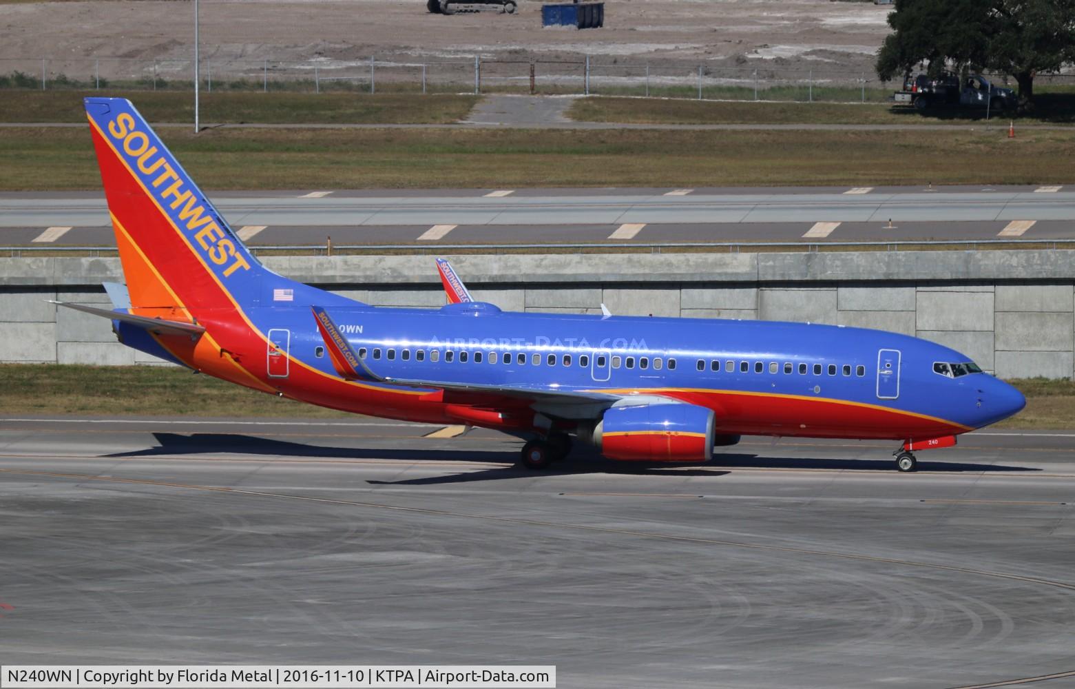 N240WN, 2006 Boeing 737-7H4 C/N 32503, TPA 2016