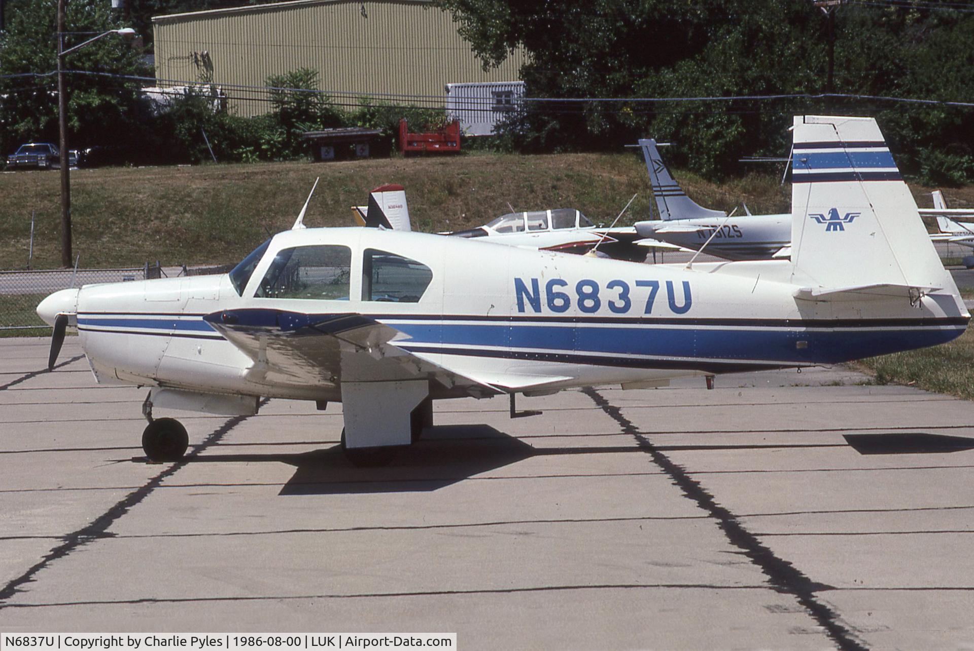 N6837U, 1963 Mooney M20C Ranger C/N 2542, Air Aix