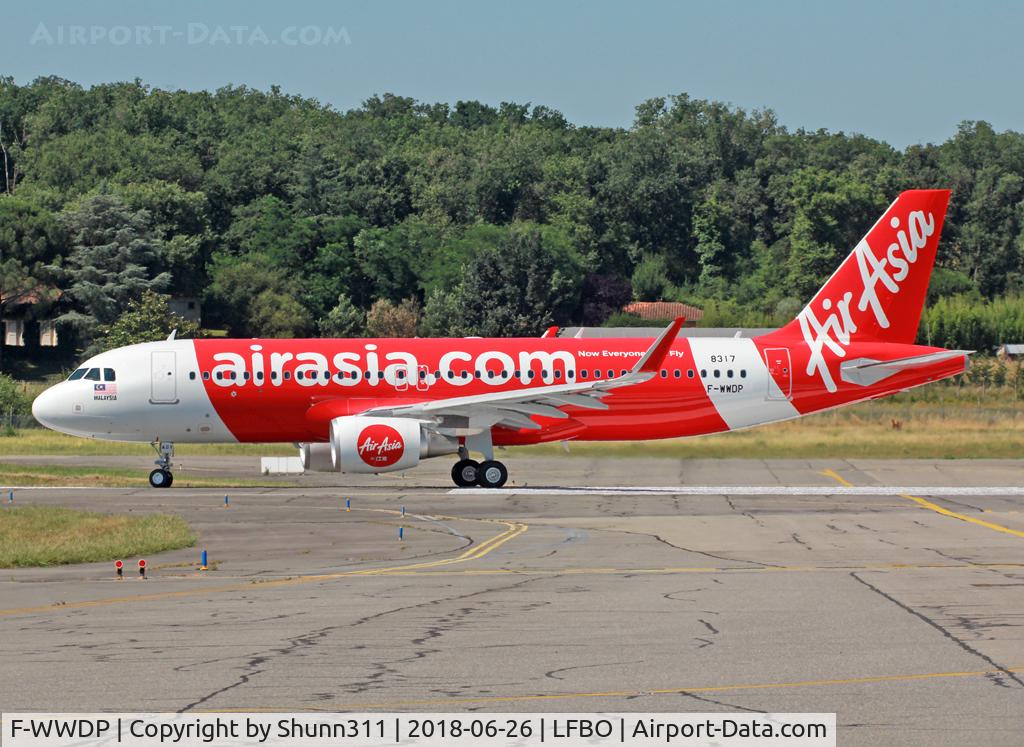 F-WWDP, 2018 Airbus A320-216 C/N 8317, C/n 8317 - To be 9M-AGY