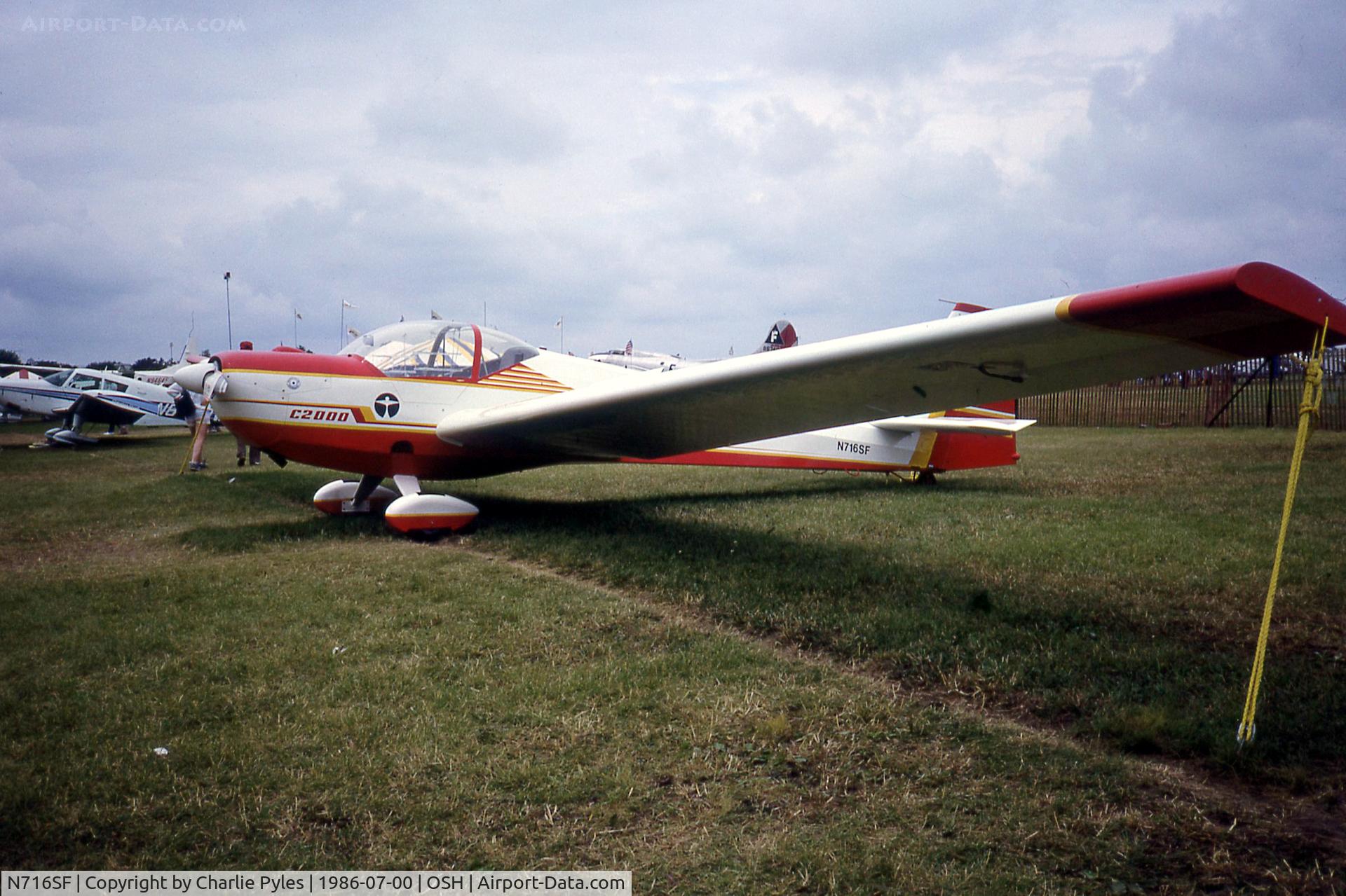 N716SF, 1986 Scheibe SF-25B Falke C/N 44396, Air Pix