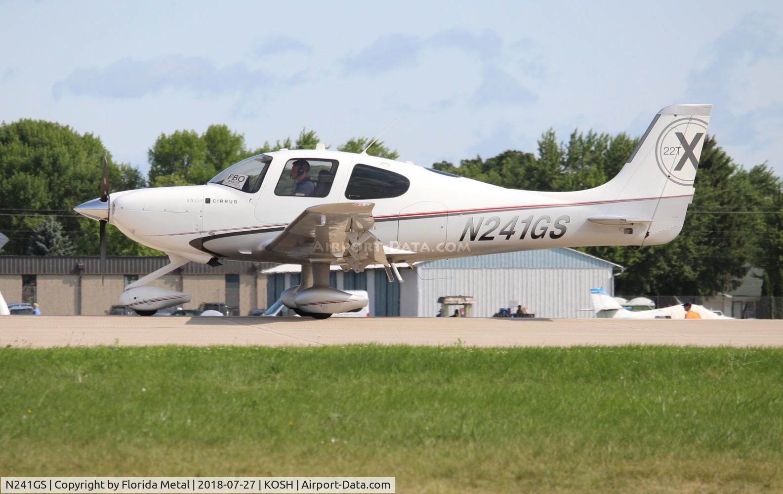 N241GS, 2010 Cirrus SR22T C/N 0032, OSH 2018