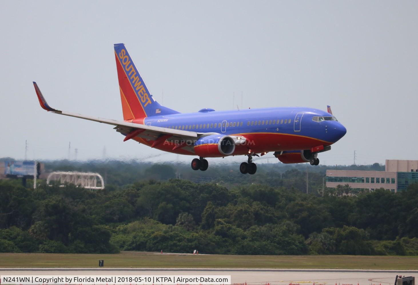 N241WN, 2006 Boeing 737-7H4 C/N 32504, TPA 2018