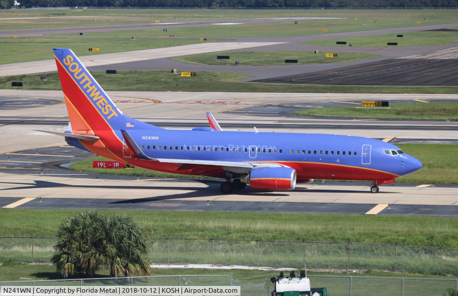 N241WN, 2006 Boeing 737-7H4 C/N 32504, TPA 2018