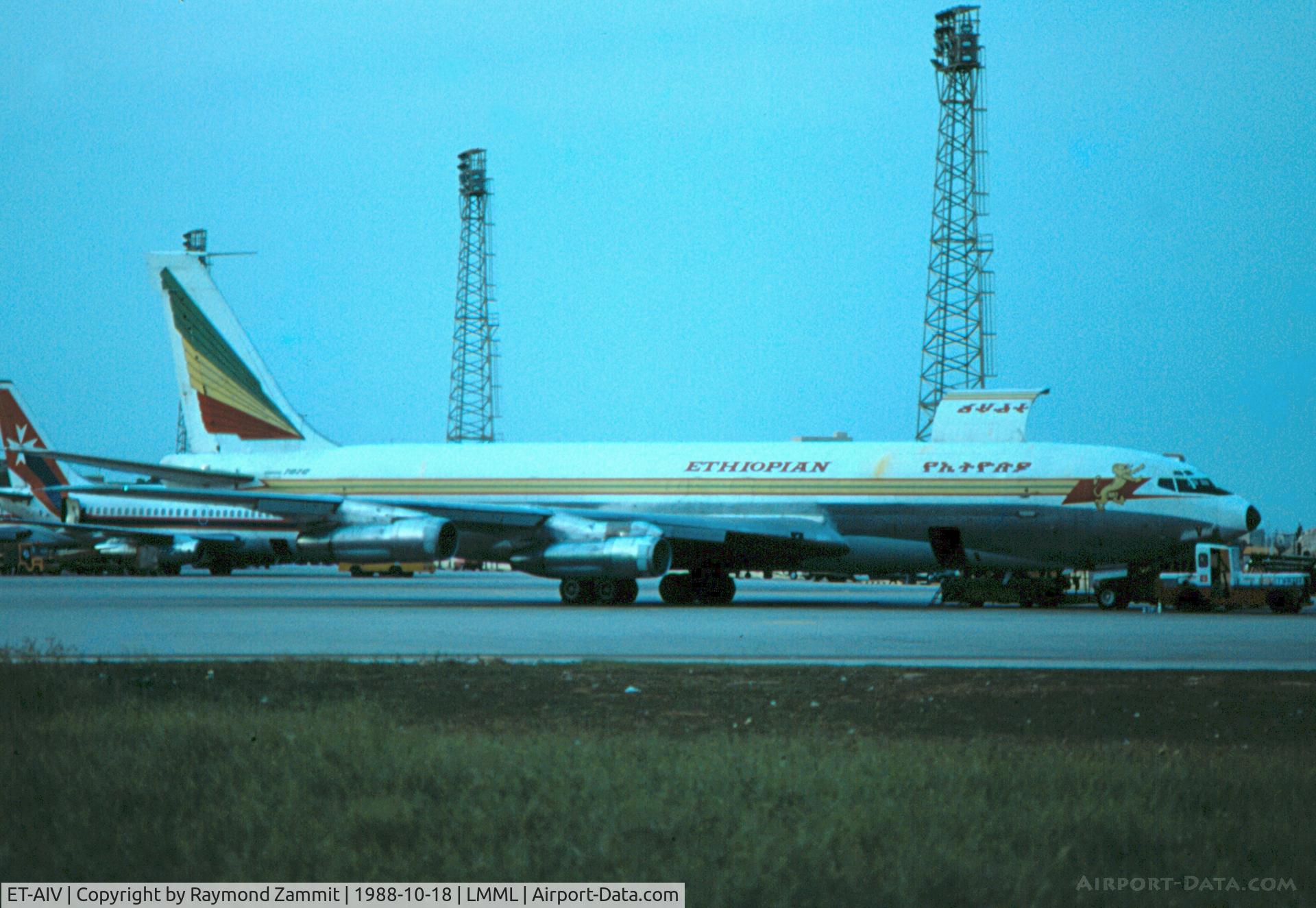 ET-AIV, 1967 Boeing 707-327C C/N 19531, B707 ET-AIV Ethiopian Airlines