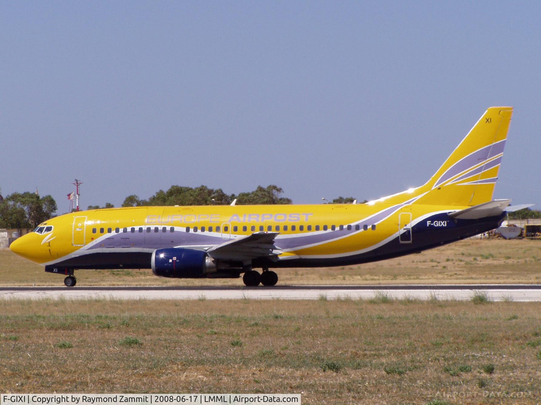 F-GIXI, 1987 Boeing 737-348F C/N 23809, B737-300 F-GIXI Europe Aeropost