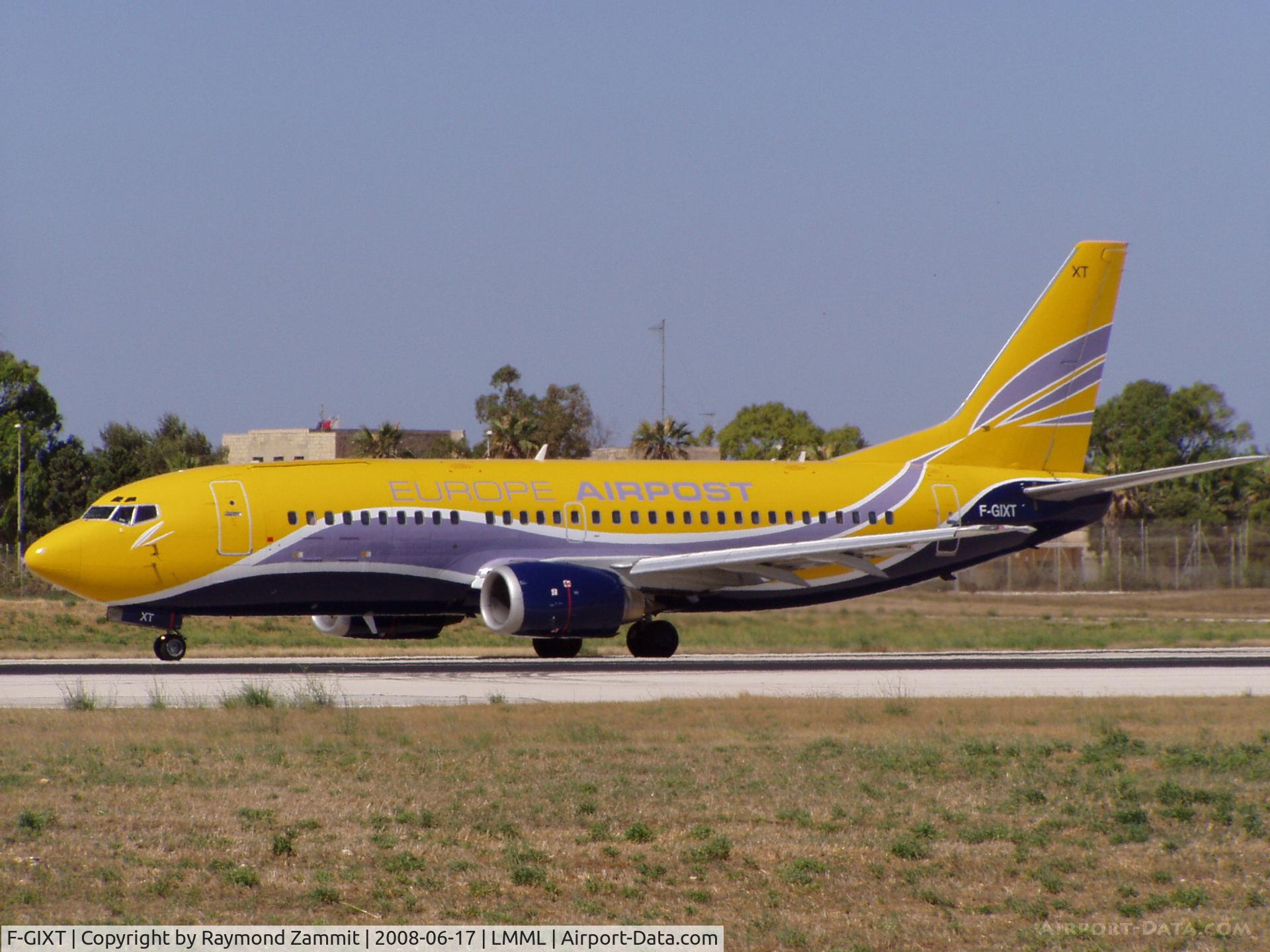 F-GIXT, 1997 Boeing 737-39M C/N 28898, B737-300 F-GIXT Europe Aeropost