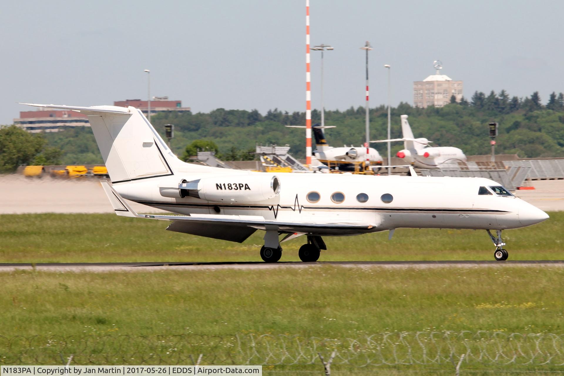 N183PA, 1983 Grumman G-1159A Gulfstream III C/N 385, At Stuttgart.