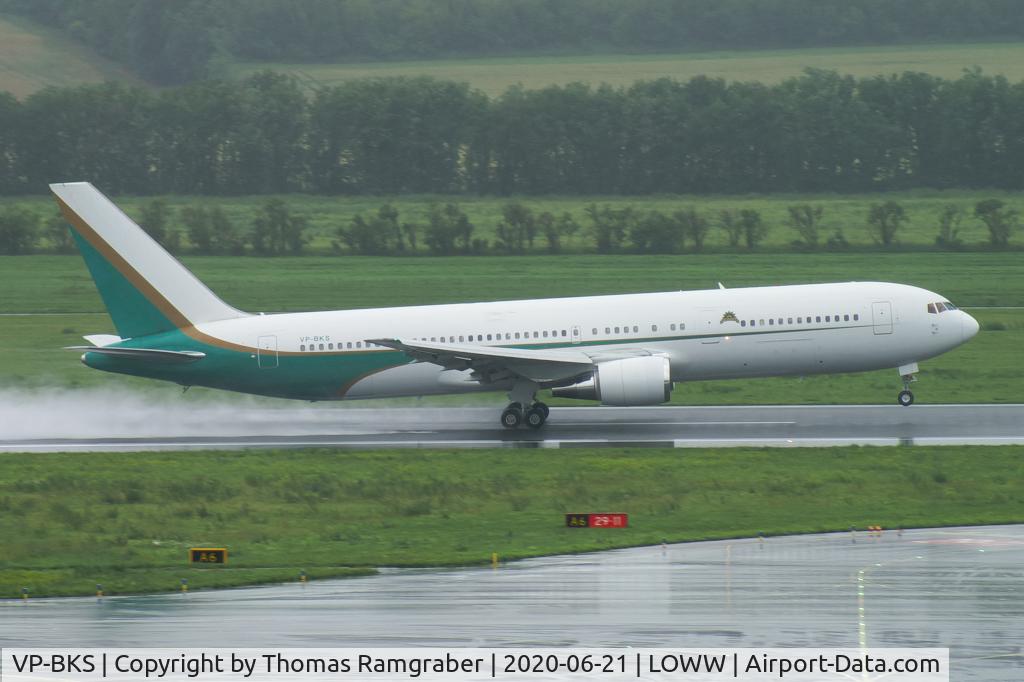 VP-BKS, 1993 Boeing 767-3P6/ER C/N 27254, Kalair Boeing 767-300