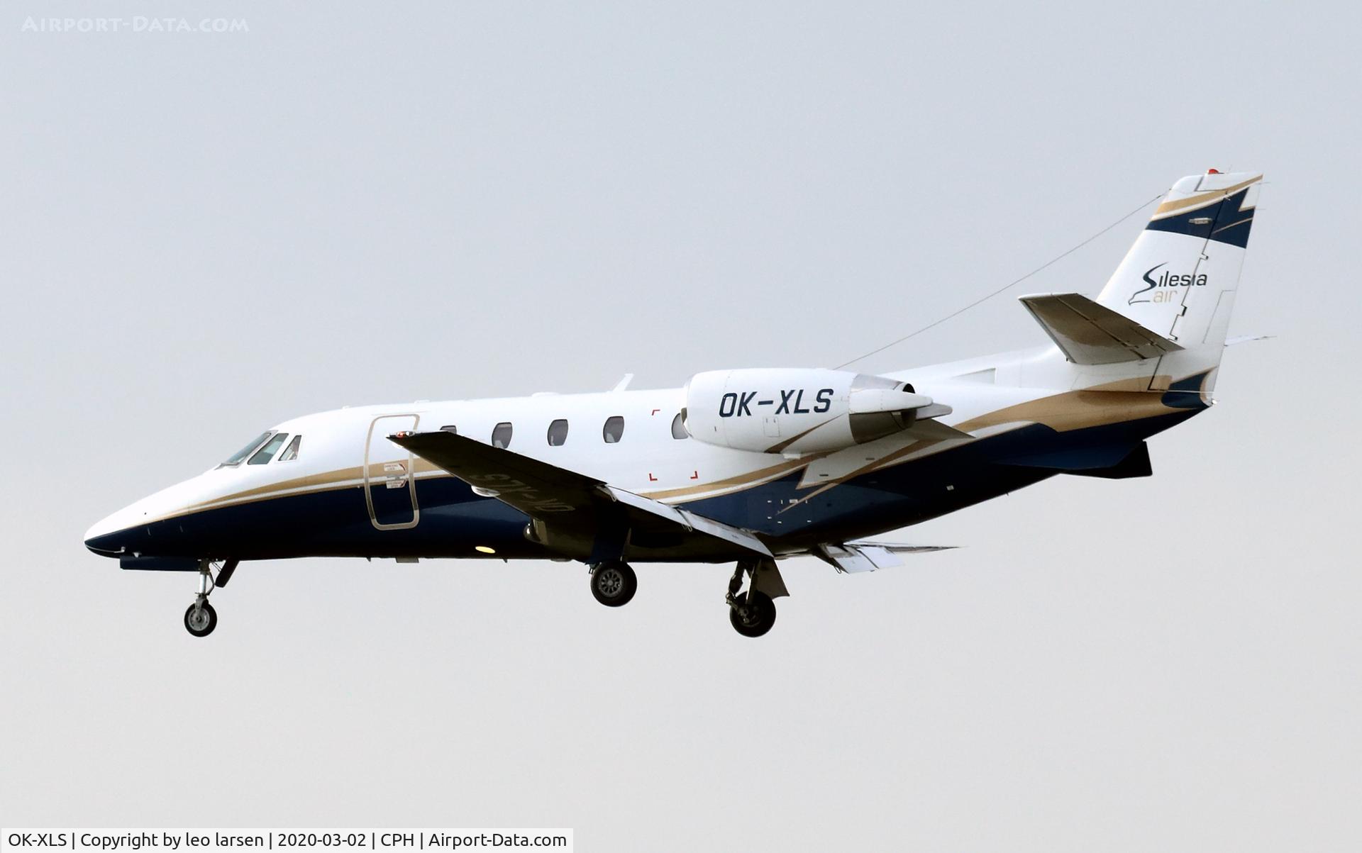 OK-XLS, 2010 Cessna 560XL Citation XLS+ C/N 560-6060, Copenhagen 2.3.2020