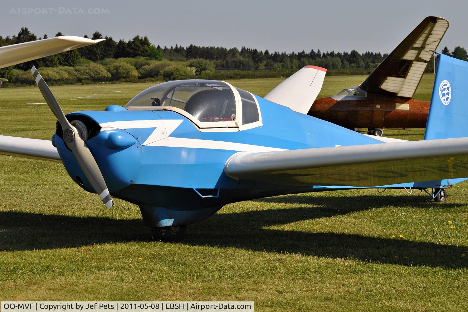 OO-MVF, 1970 Scheibe SF-25B Falke C/N 46121, At Saint-Hubert.