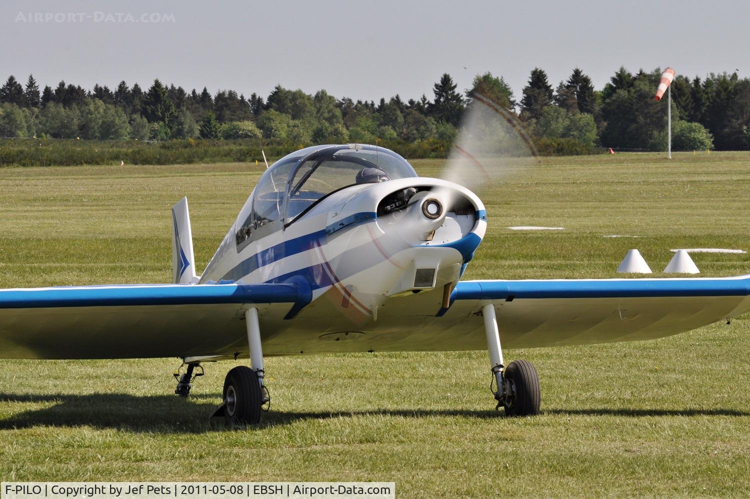 F-PILO, Jodel D-112 C/N 1769, At Saint-Hubert.