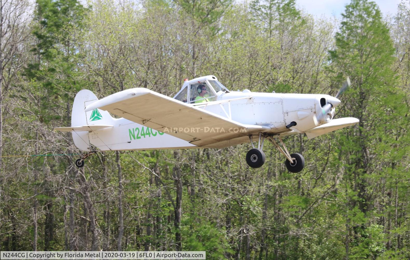 N244CG, 1968 Piper PA-25-235 Pawnee C/N 25-4734, PA-25