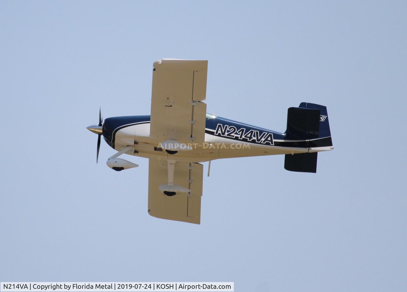 N214VA, 2012 Vans RV-14A C/N 140001, OSH 2019