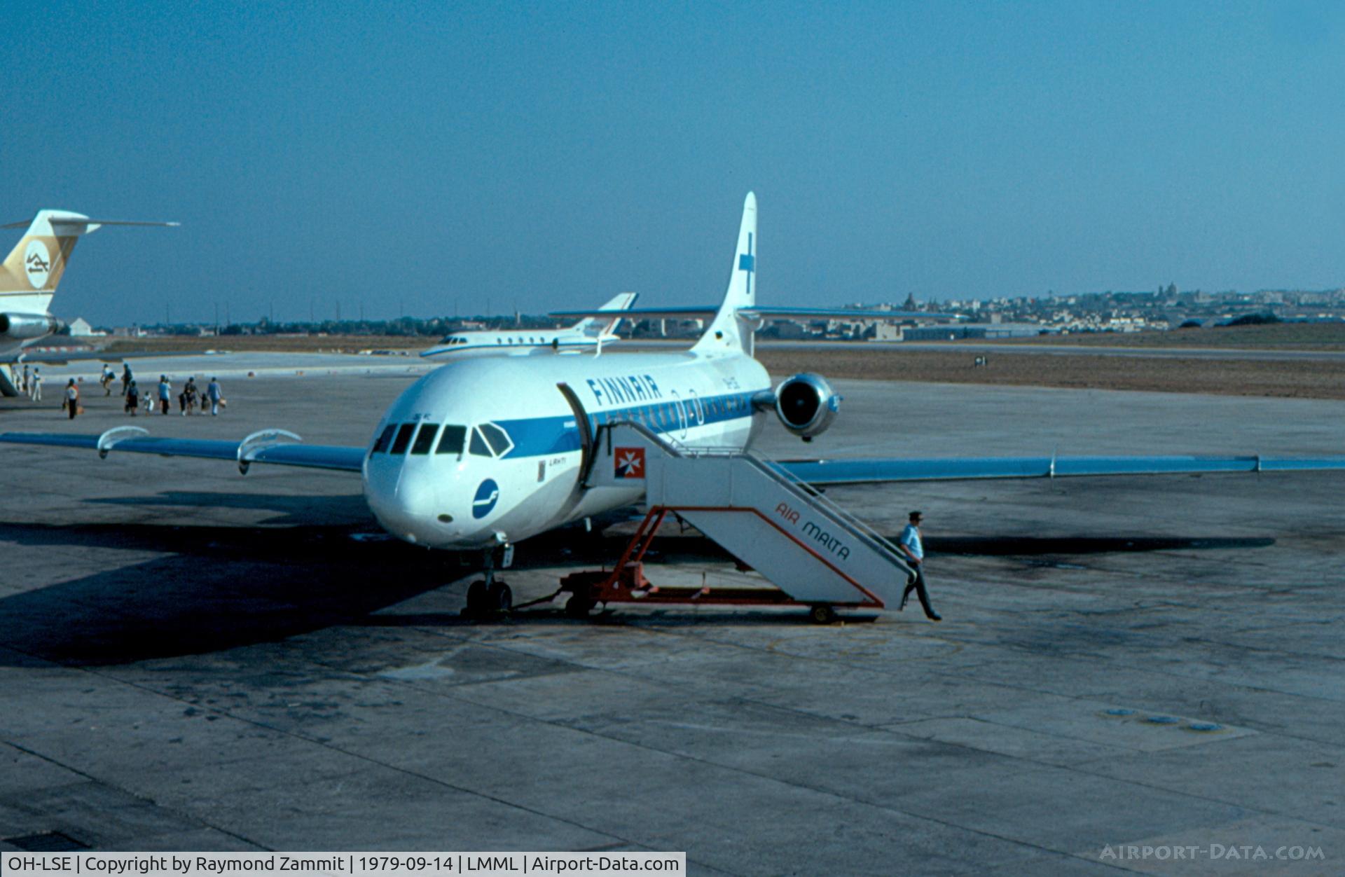 OH-LSE, 1964 Sud Aviation SE-210 Caravelle 10B3 Super B C/N 189, Sud Aviation SE-210 Caravelle 10B OH-LSE Finnair