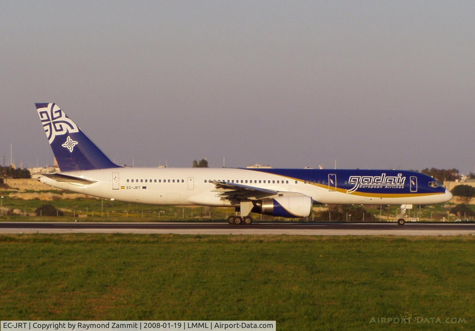EC-JRT, 1990 Boeing 757-236 C/N 24772, B757 EC-JRT Gadair
